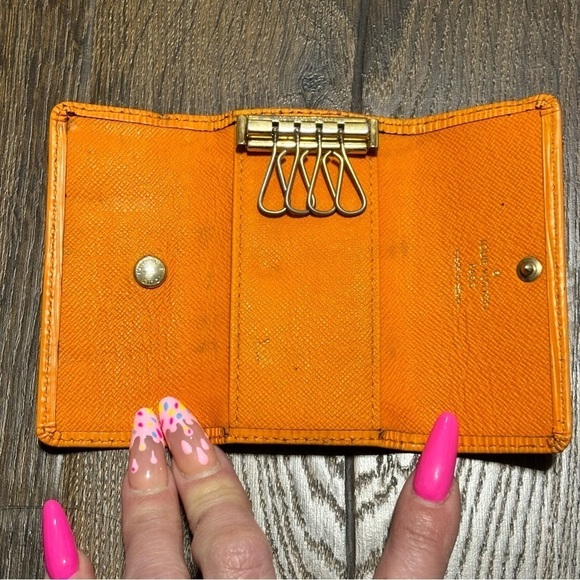 Louis Vuitton 4 ring key wallet orand - Picture 6 of 12